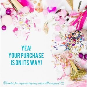 Thank you for your purchase🤗🤗🤗